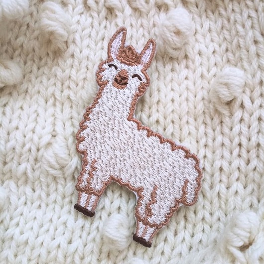 naszywki na ubrania Naszywka Alpaka