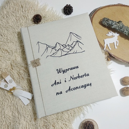 Duży, album z podróży, personalizowany Albumy ARandHOME