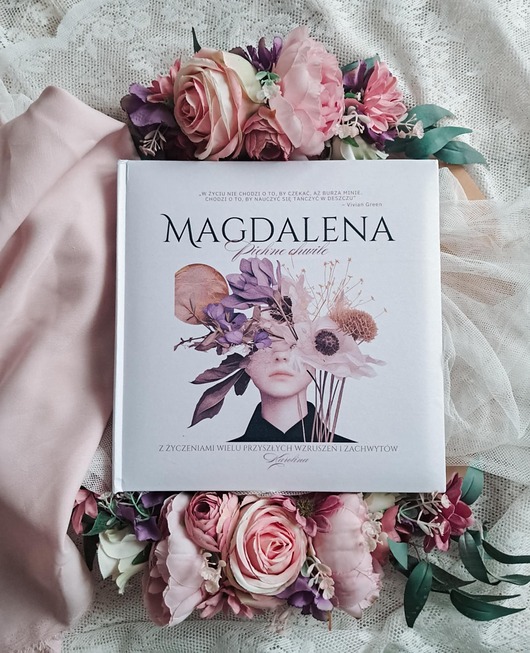 notatniki i albumy Elegancki album dla kobiety prezent na urodziny, ślub, dzień mamy