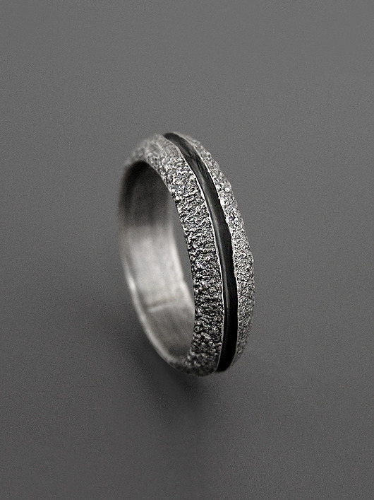 obrączki Obrączka, Surowe Srebro