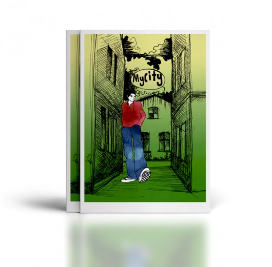 My City... 20x30 cm. Parallel World