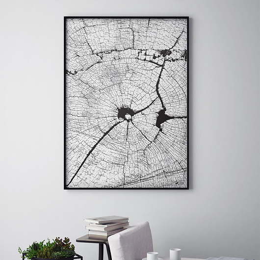 Grafika / Plakat "Oddcisk drzewa 4" 50x70cm WzoryKolory