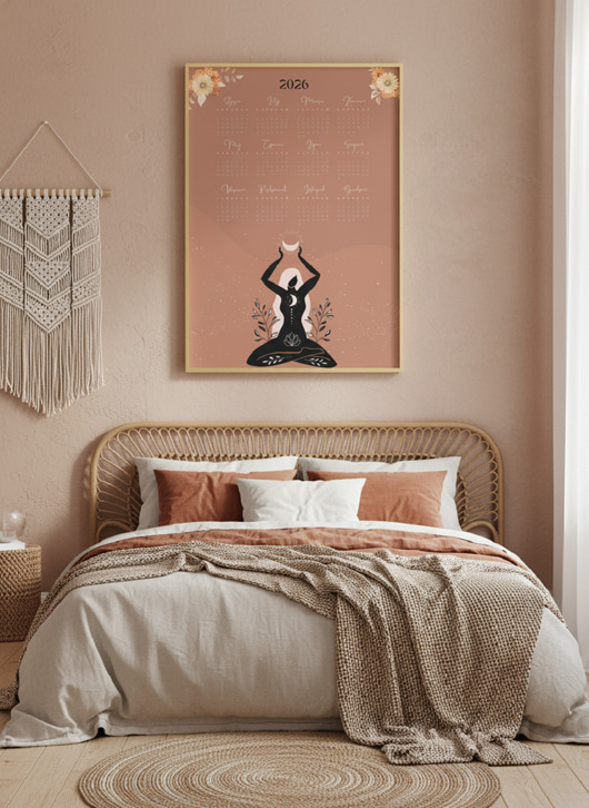 plakaty Plakat Kalendarz 2026 'Luna'