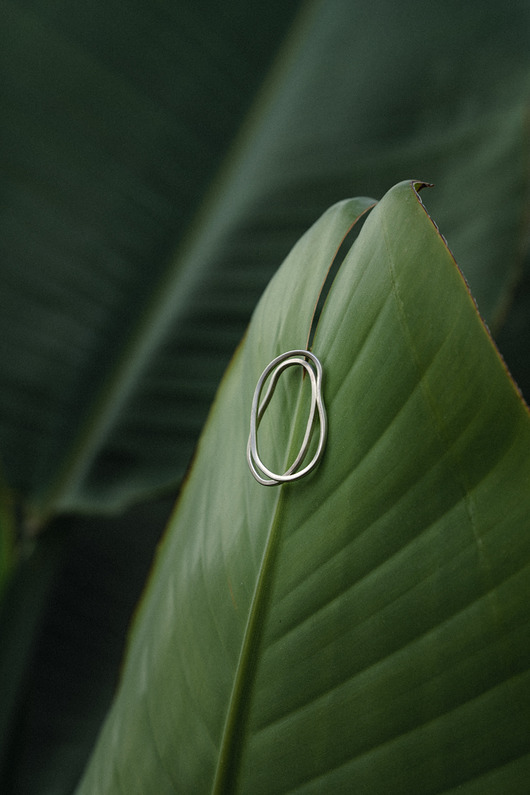 kolczyki srebrne Kolczyki srebrne LINIA No. 2.