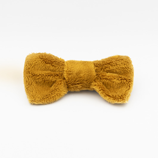 muszki i krawaty Mucha Fluffy Mustard