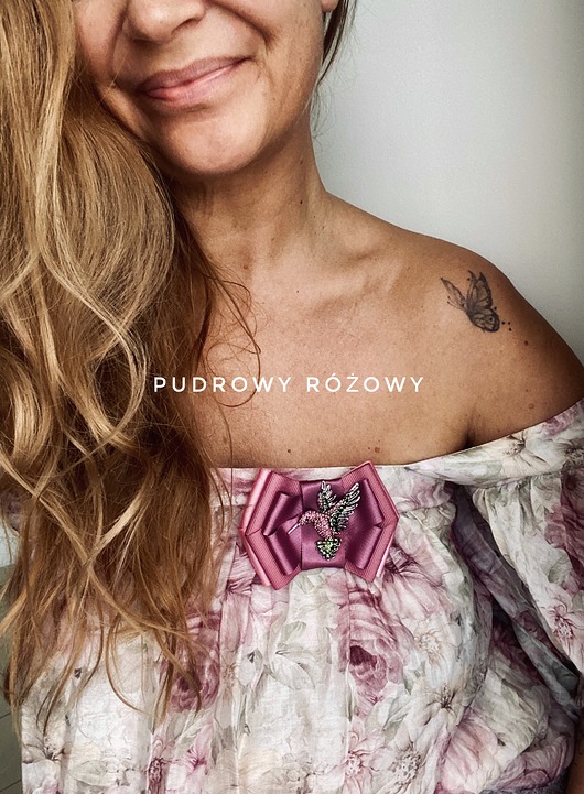 broszki Brosza z Koliberkiem Nowość