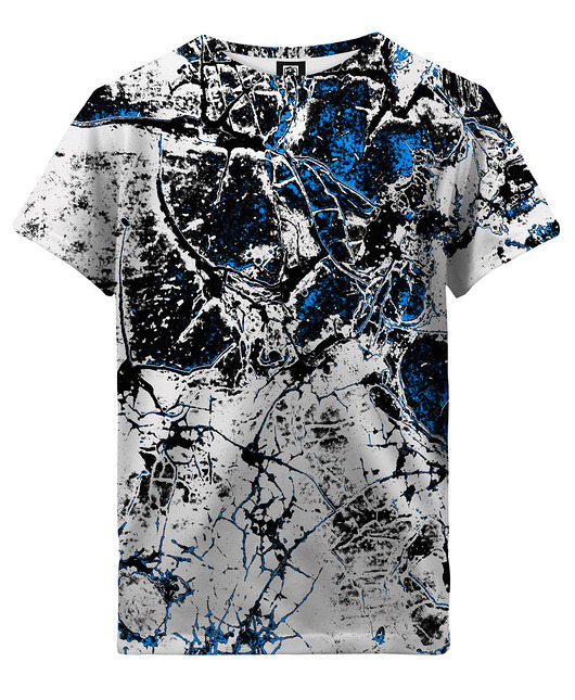 t-shirty dla chłopców T-shirt Boy DR.CROW Marble White