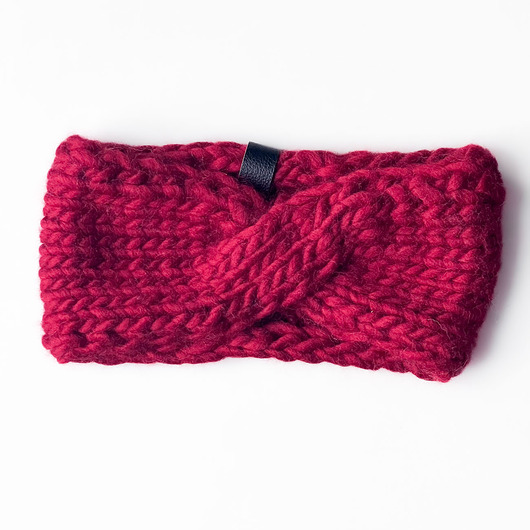 czapki damskie 100% merino Opaska