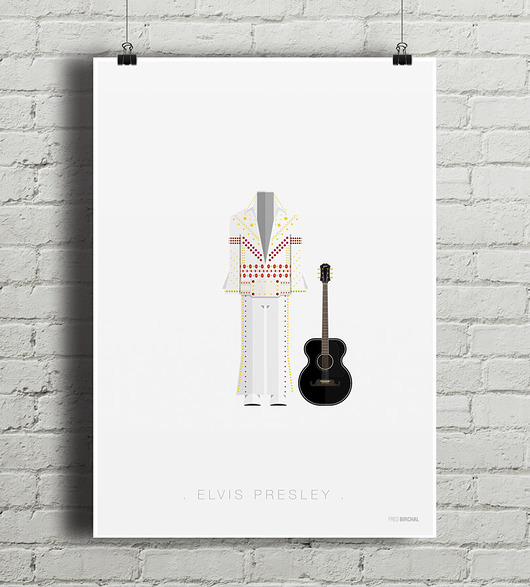 Elvis Presley - plakat minimalmill