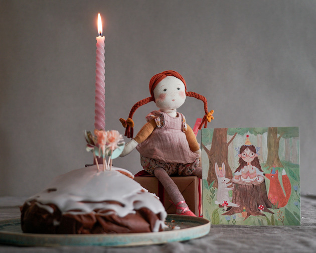 kartki okolicznościowe - wydruki BIRTHDAY GIRL - kartka na urodziny