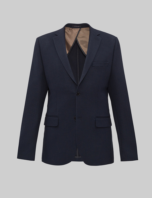 marynarki męskie Marynarka męska reggello granatowy slim fit