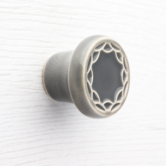 gałki do mebli Gałka do mebli szara, wz.4