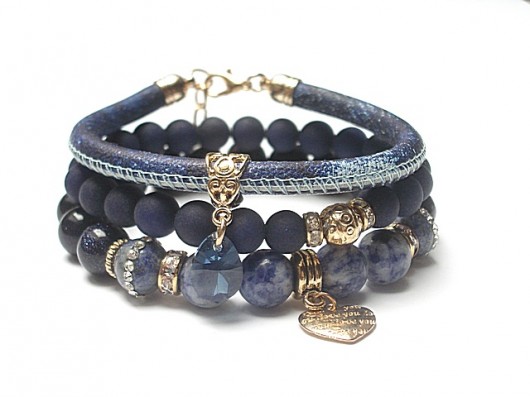 Jeans dekatyzowany vol. 8 /25.08.15/  - set KiKa pracownia