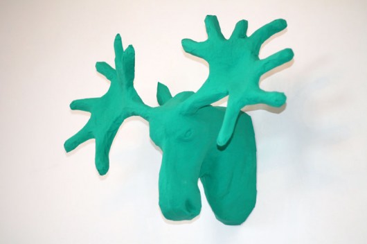 Zielony Łoś PAPER SCULPTURE