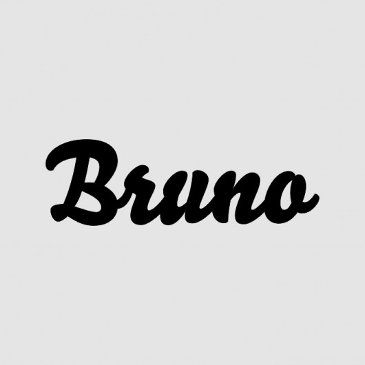 Napis Drewniany 3D BRUNO LOVINA PRINTS
