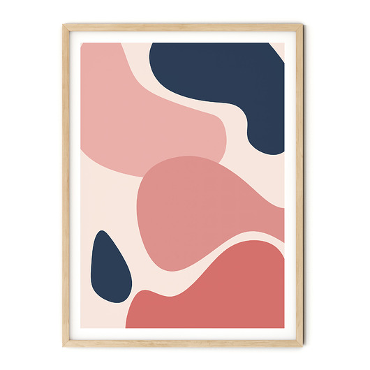 Plakat abstrakcyjny One line no. 18 myscandi