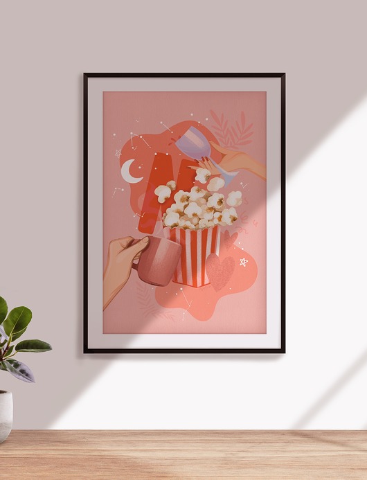 plakaty Plakat "Romantyczny Wieczór"