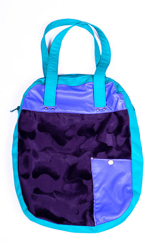 torby na ramię Torba na laptopa FIOLETOWY TURKUS 100% handmade