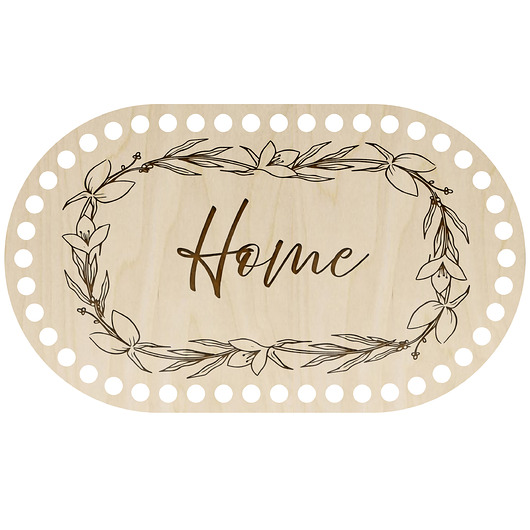 skrzynki, kufry i pudła Baza Dno Owalna 27x16cm do Szydełkowania Spód ze Sklejki Podstawa Koszyka