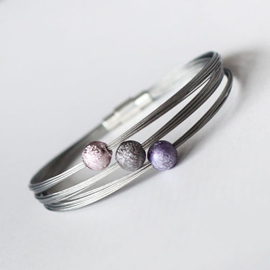 bransoletki - inne Industrial Violet