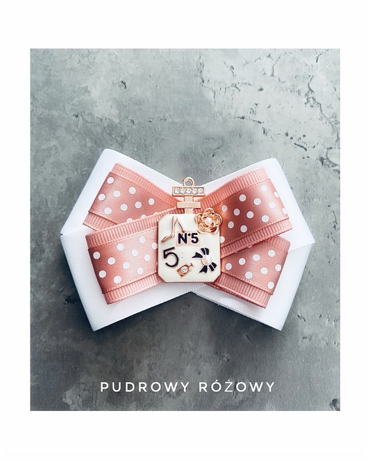 broszki Brosza Pink Peach   z perfumami New