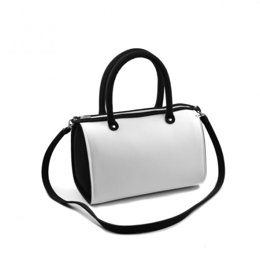 spring/summer collection BlackAndWhiteTrunk felt label