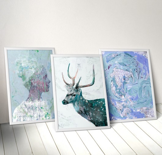 3 grafiki | 50x70 cm Anita Tomala