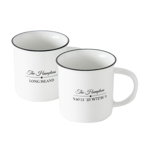 Kubek 2 szt. Porcelanowy Long Island MIA home