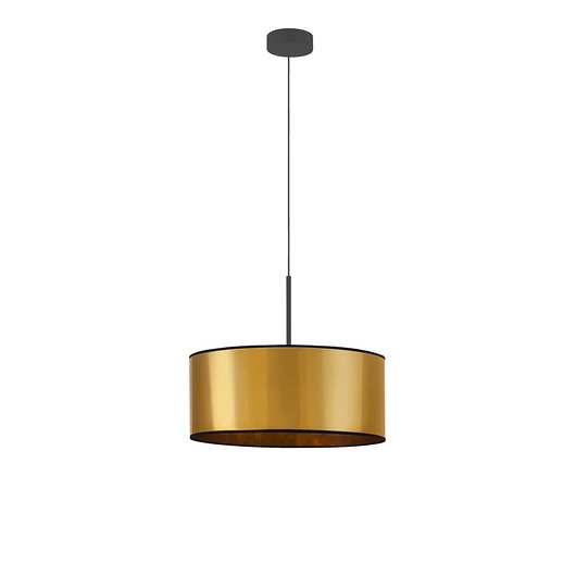 lampy wiszące Złota lampa wisząca w stylu glamour SINTRA MIRROR fi - 40 cm