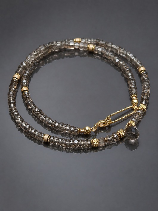 chokery Kwarc dymny vol. 3 - choker /23.10.25/ Szlachetna kolekcja