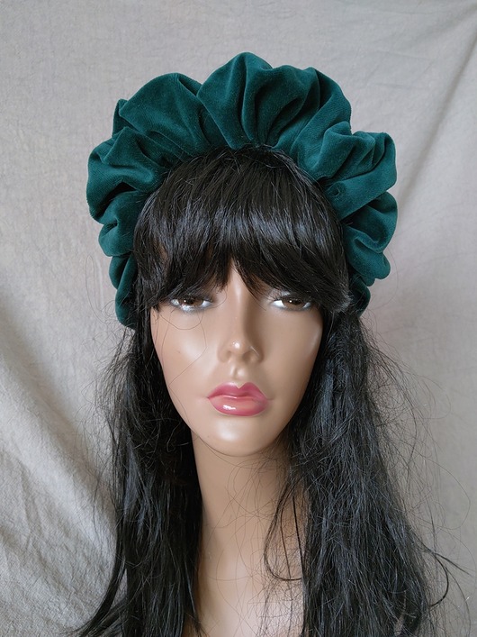 Opaska Marszczona Headband Royal Scrunchie nisza