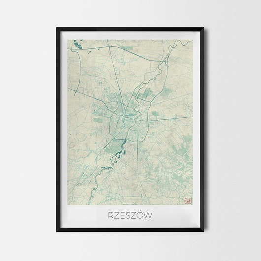 plakaty Plakat Rzeszów - CityArtPosters