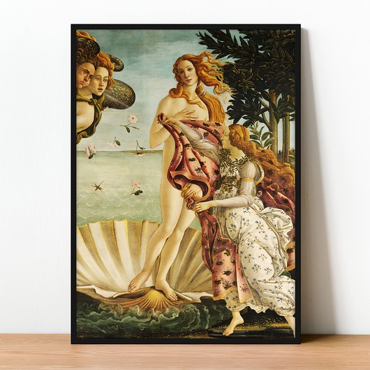plakaty Plakat Fine Art giclee kolaż ZAWSTYDZONA WENUS