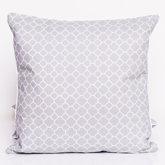 Poduszka LITTLE FRESH GREY 50x50cm Majunto