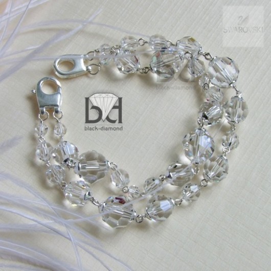Ślubna Bransoletka Black Diamond