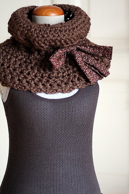 Komin One Size {Czekolada}  made by agah