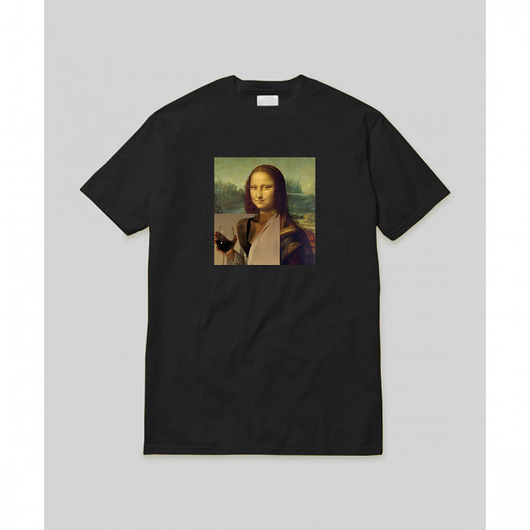 Wine Lisa Czarny T-shirt Back to Black