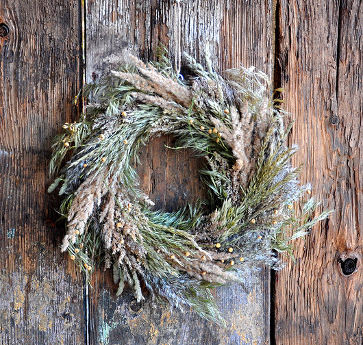 Naturalny wianek boho mamuta