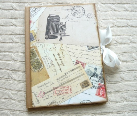 Notes Notatnik Dziennik Pamiętnik - styl Vintage Not Only Paper