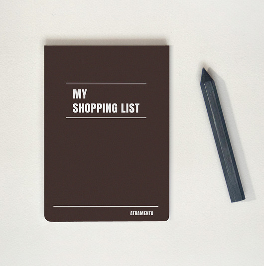 My shopping list - brązowa - A6 ATRAMENTO