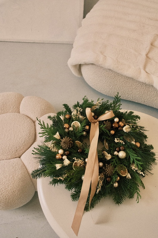 wianki bożonarodzeniowe Wianek świąteczny "Brilla"