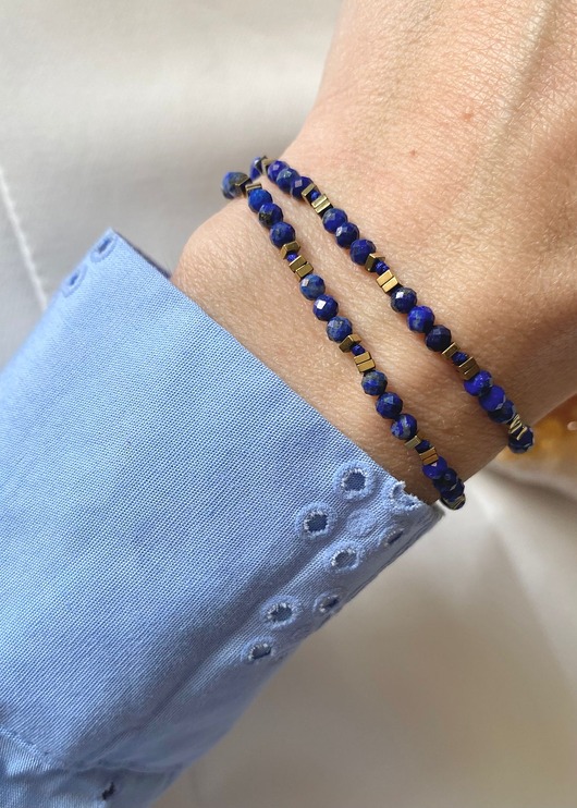 bransoletki z kamieni naturalnych Bransoletka z Lapis Lazuli