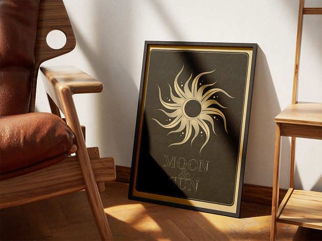 grafiki i ilustracje Moon&Sun