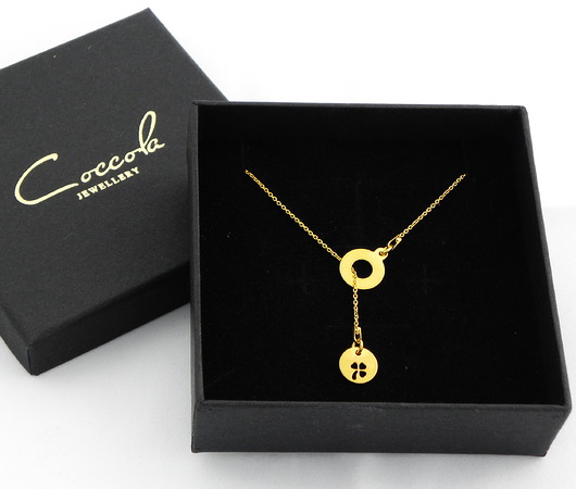 Złoty naszyjnik Z KONICZYNKĄ Coccola JEWELLERY