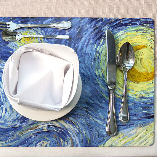 4 duże podkładki na stół - van Gogh Vivalarte