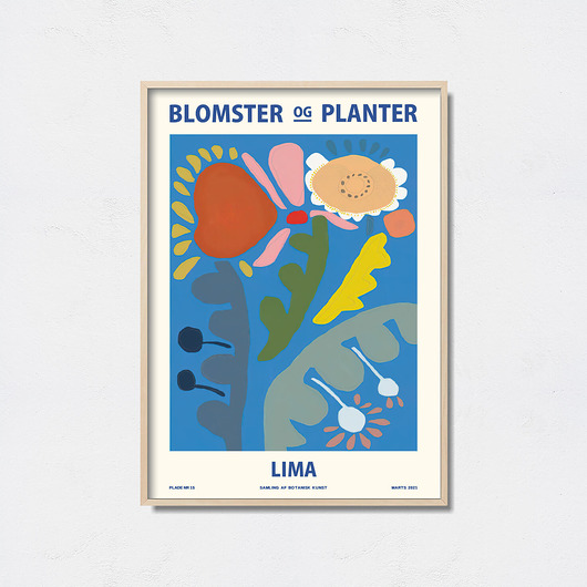 plakaty Plakat botaniczny "Lima"