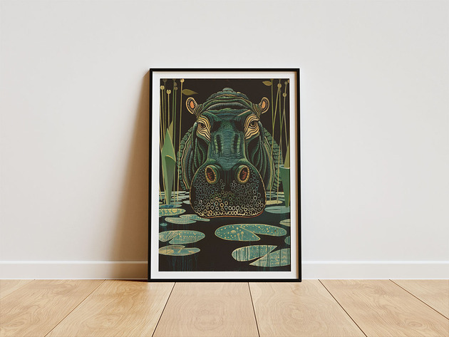 plakaty Plakat - Hippo