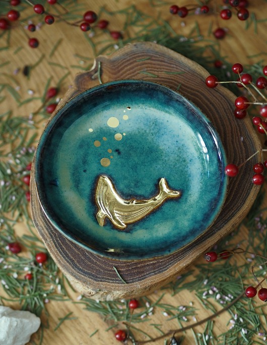 pojemniki na biżuterię Spodek na biżuterię lub palo santo