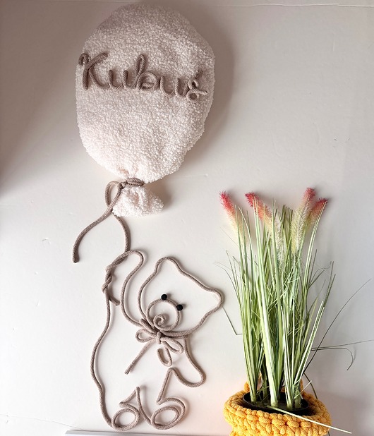 pokój dziecka - różne Personalizowany zestaw dekoracji do pokoju dziecka 