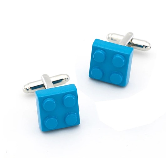 KLOCEK LEGO Spinki do mankietów do koszuli AKADEMIA STYLU